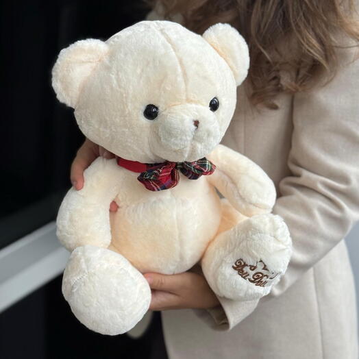 Мишка TEDDY white