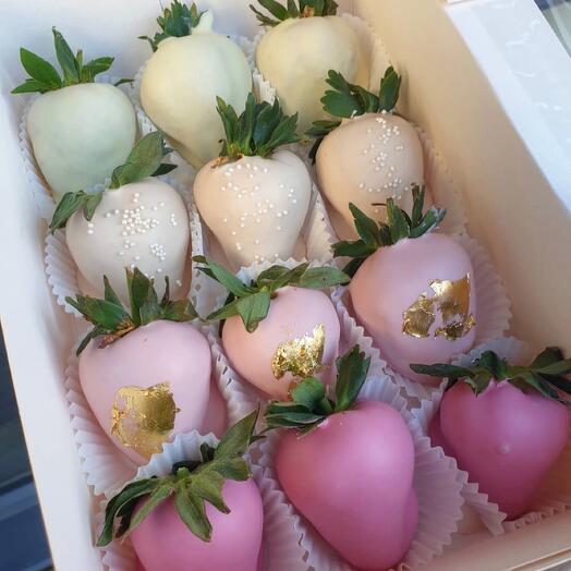 Premium chocolate-covered strawberries