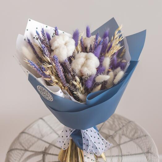 711 – Bouquet of dried flowers, from 23 cm