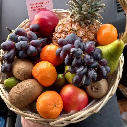 "Vitaminas" cesta de frutas