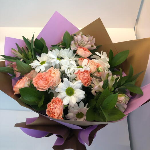 White and Pink bouquet