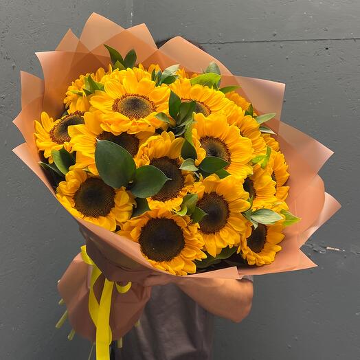 Подсолнух с рускусом