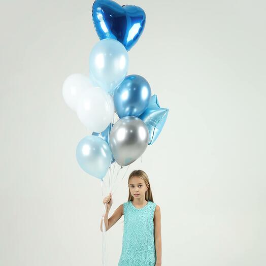 Cloud of balloons - 11 pieces