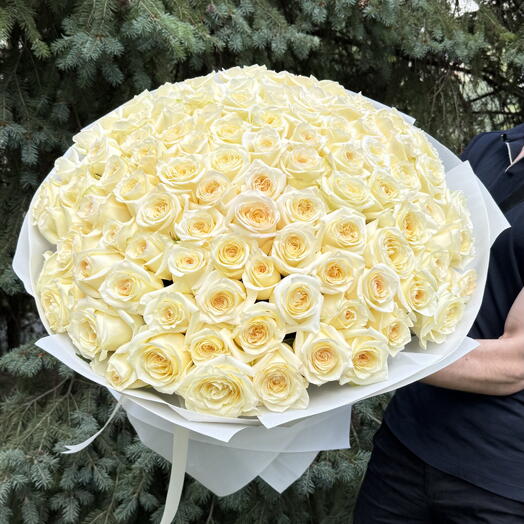 101 Rosas Ecuador Premium „Candlelight