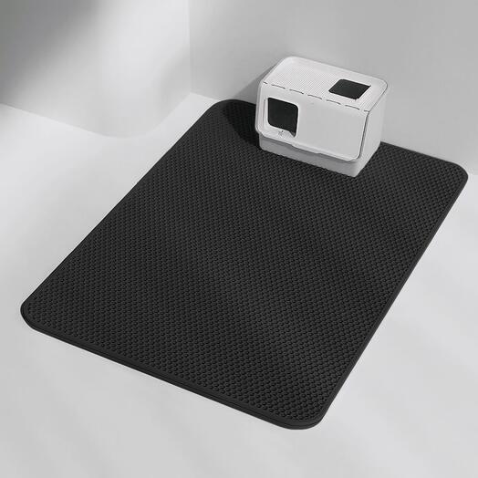 Cat litter mat (black)