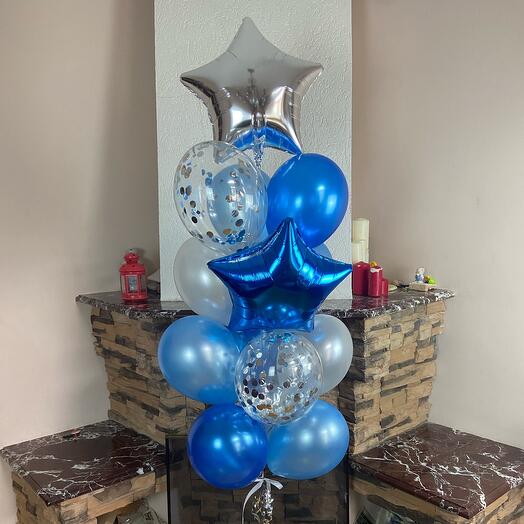 Fuente de 14 globos