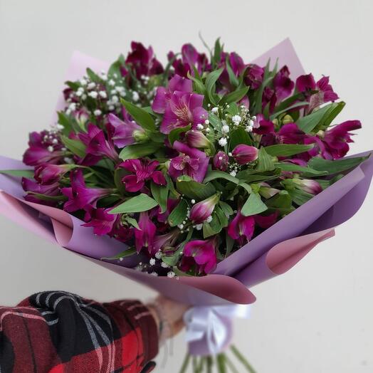 Bouquet of Alstroemeria