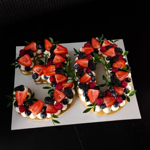 Cake "Figure 30"