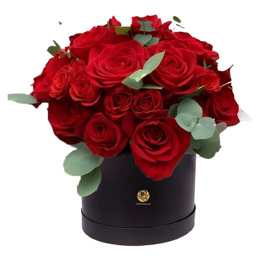 Valentine Beauty - Standard Valentine Red Roses Box