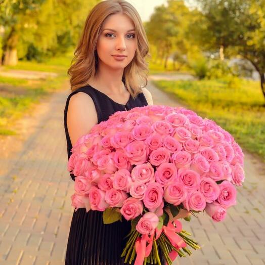 101 роза 50 см