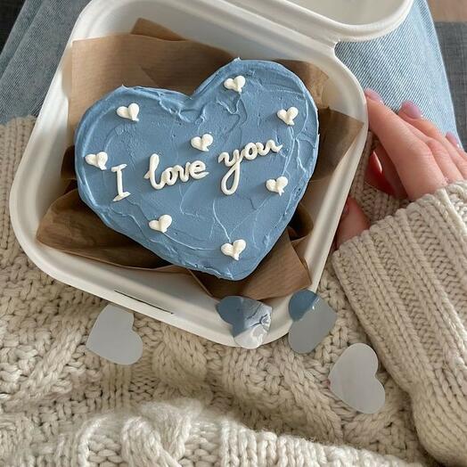 Бенто торт  I love you
