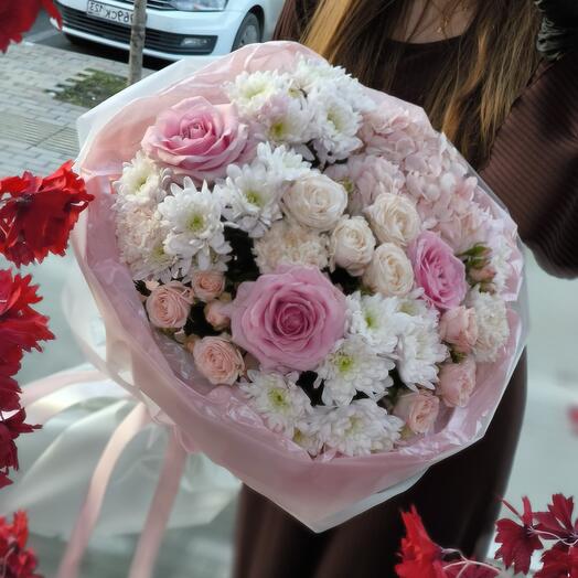 Букет розовое счастье💖