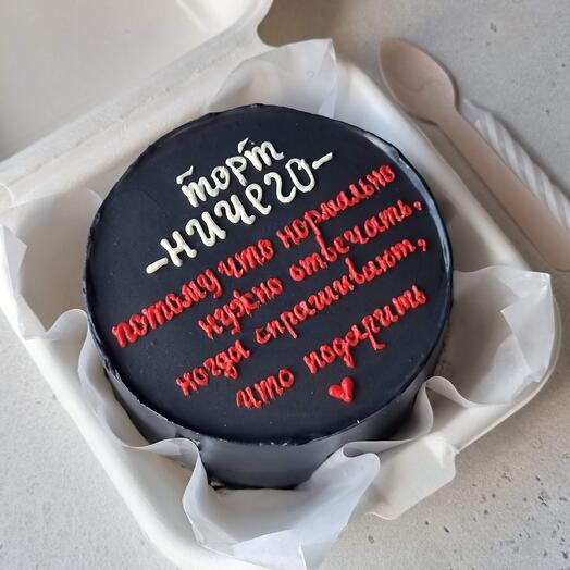 Бенто торт «торт ничего»