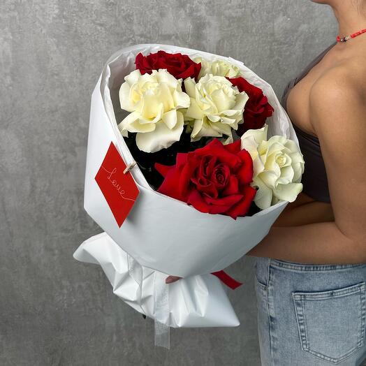 Rosas francesas 7 piezas