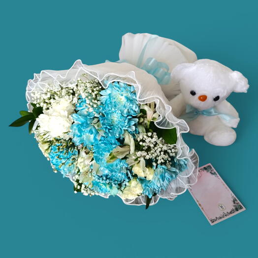 Serenity Bouquet Combo