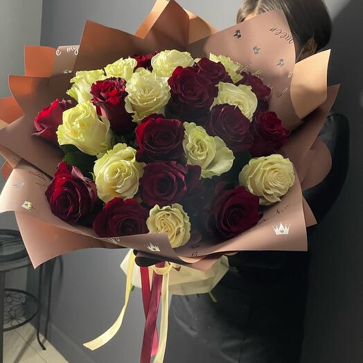 ⚡25 premium roses 60cm⚡