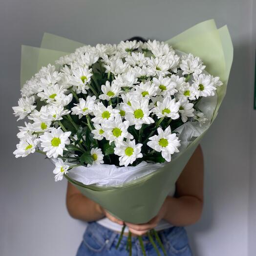 Букет ромашковых хризантем