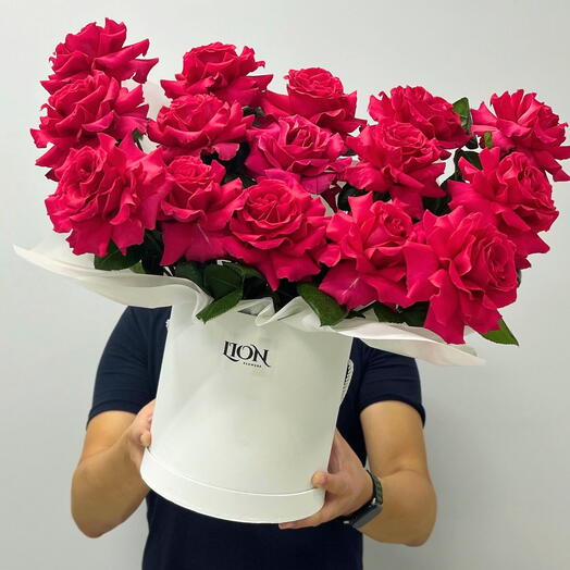 Цветы в коробке