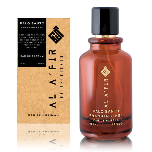 AL AFIR Palo Santo Frankincense - Long-Lasting Artisanal Scent - 100 ml