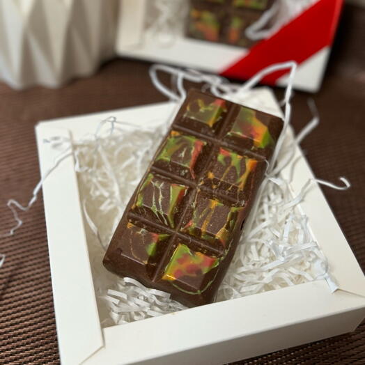 Chocolate de Dubai con pasta de pistacho