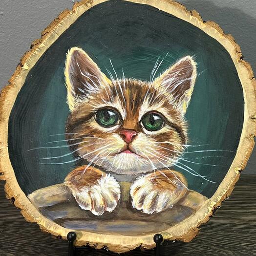 Кот пушистик