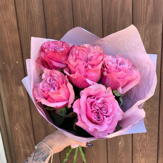 Ramo de 5 rosas de Country Blues