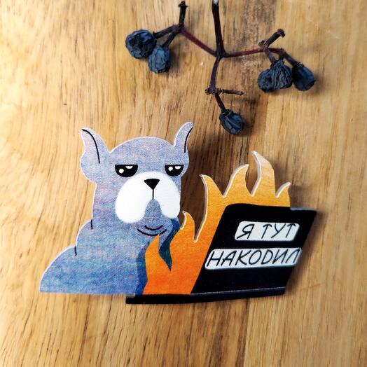 Pin "Я тут накодил"