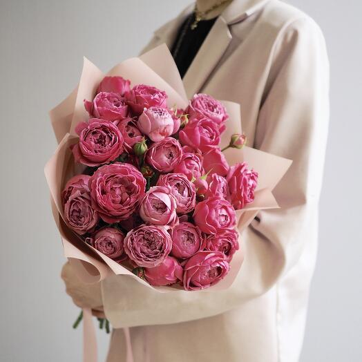 A rose extravaganza of 9 bush roses