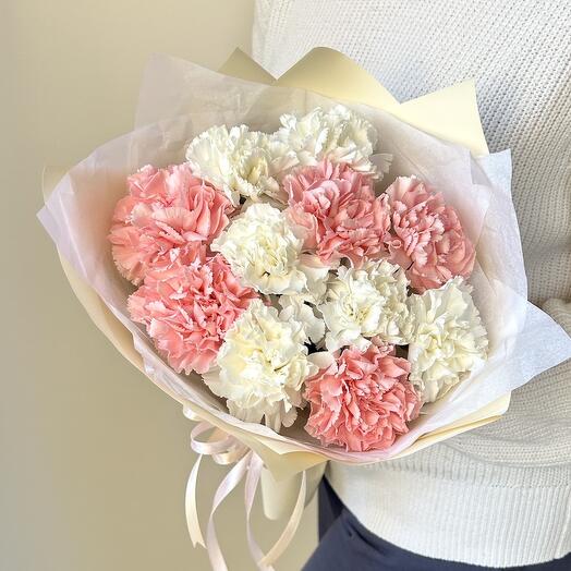 Delicado ramo de clavel mono (D82b6)