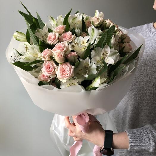 Alstromeria   mini rose