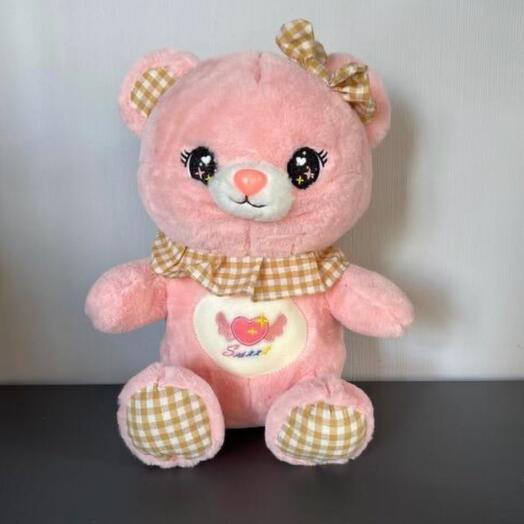 Мягкая игрушка «Розовая кошечка»