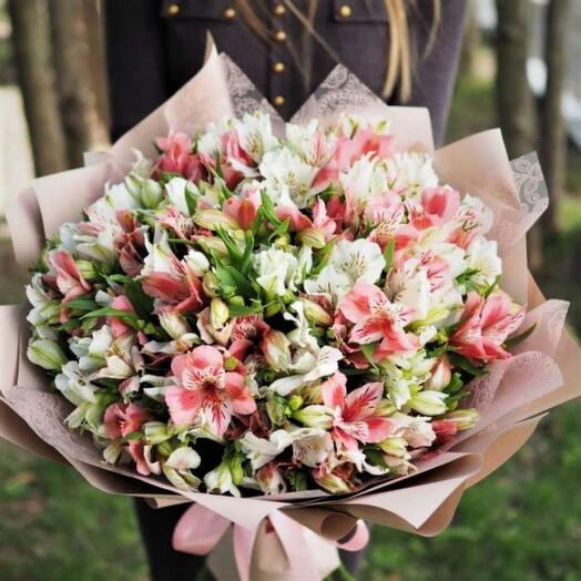 Alstroemeria Bouquet Buy a bouquet of Alstroemeria flowers Yerevan