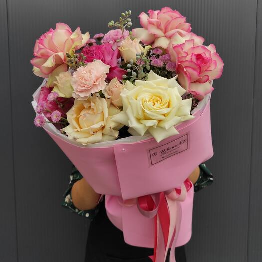 Nube de rosas