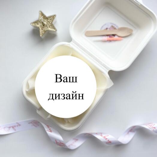 Pastel de Bento con cualquier inscripción