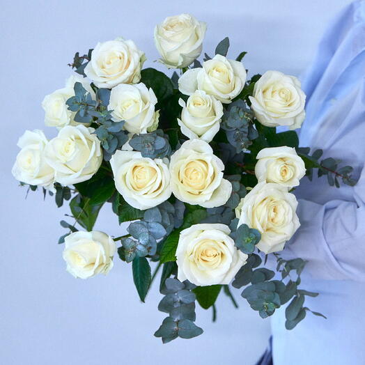 Roses blanches M