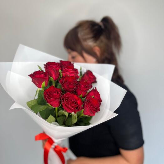 11 rosas rojas