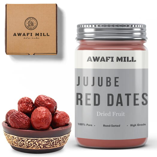 AWAFI MILL Jujube | Chinese Red Dates - Bottle of 100 Gram