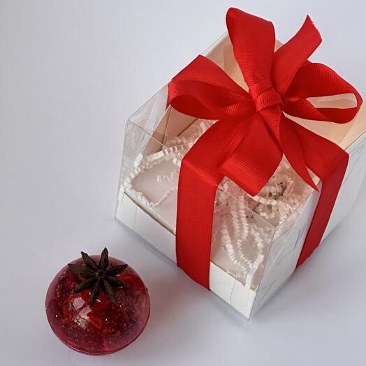 Чайная бомбочка «Пряный глинтвейн»