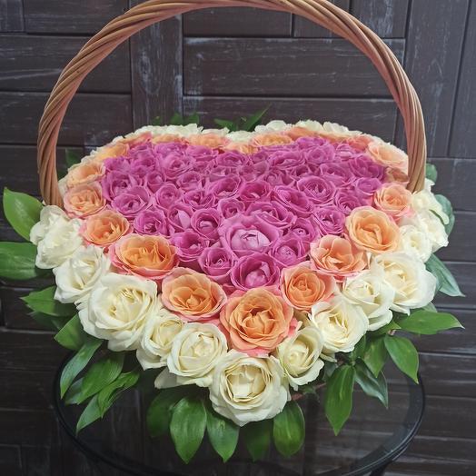 Basket " Tender love"