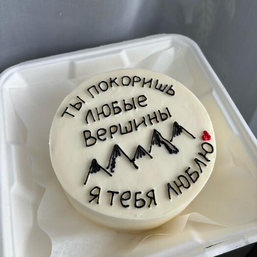 Бенто-торт «Вершины»