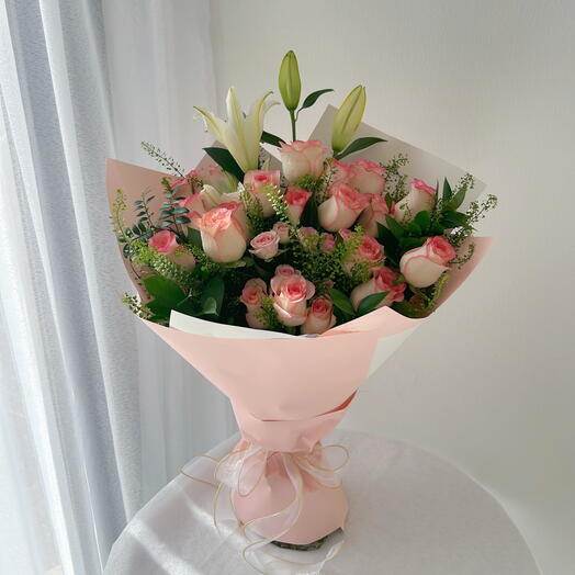 Love Pink bouquet