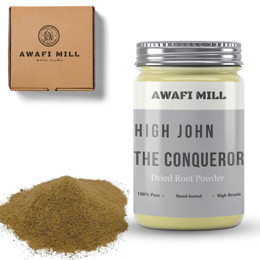 AWAFI MILL High John the Conqueror Root | Jalap Powder - Bottle of 100 Gram