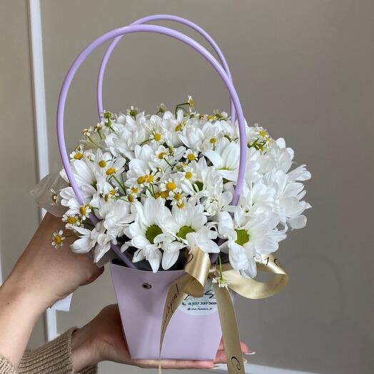Цветы в коробке