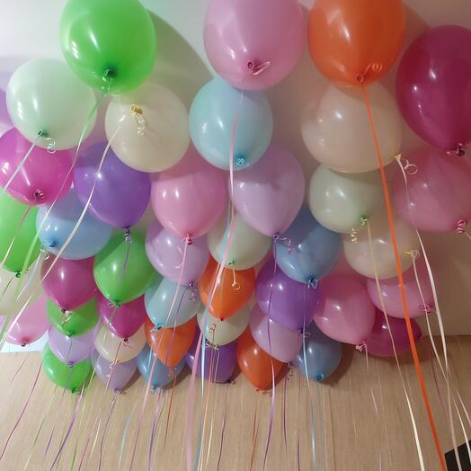 50 нежных шаров