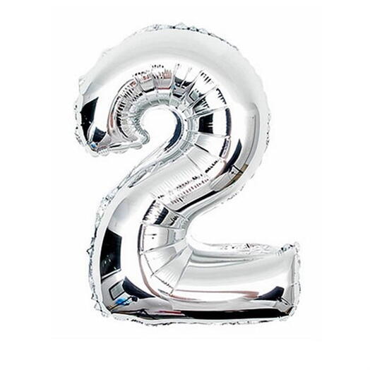 2 Number Balloon