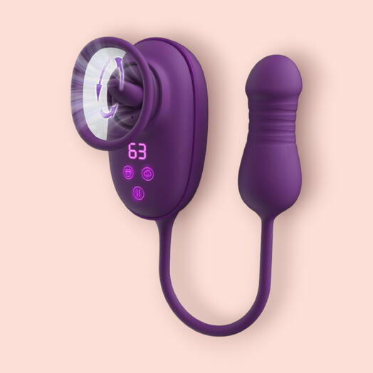 Amovibe Nebula Orbit, vibrator with suction, tongue and penetration