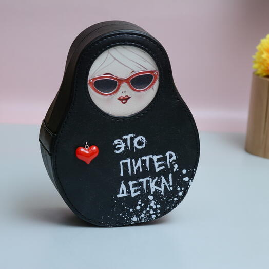 Шкатулка-матрёшка "Это Питер, детка!"