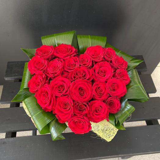 Corazón rojo