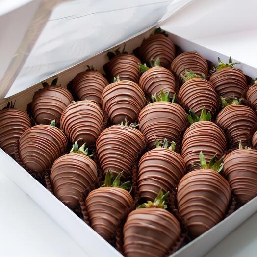 Juego de fresas de Chocolate 50