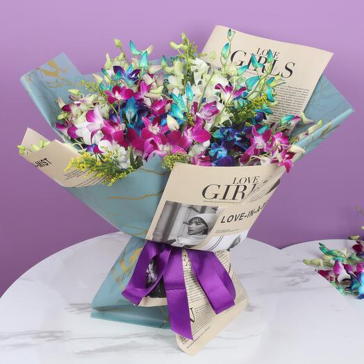 Wishes 33 Mix Orchid Bouquet